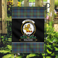 Ogilvie Hunting Ancient Tartan Crest Garden Flag - Welcome Style