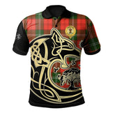 Gartshore Tartan Polo Shirt Viking Wolf