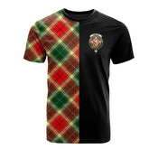Gibson Tartan T-Shirt Half of Me - Cross Style