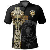 Glass Clan Unisex Polo Shirt - Celtic Tree Of Life