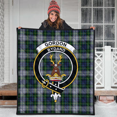 Gordon Dress Tartan Crest Quilt