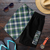 Gordon Dress Ancient Tartan Crest Men's Short - Cross Style