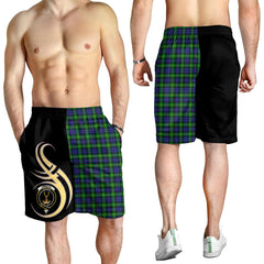 Gordon Modern Tartan Crest Men's Short PM8