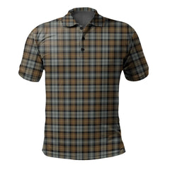 Gordon Weathered Tartan Polo Shirt