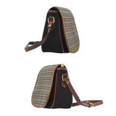 Gordon Weathered Tartan Saddle Handbags
