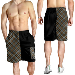 Gordon Weathered Tartan Crest Men's Short - Cross Style