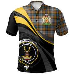 Gordon dress 05 Tartan Polo Shirt - Royal Coat Of Arms Style