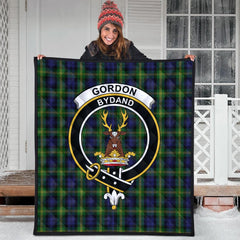 Gordon of Esselmont Tartan Crest Quilt
