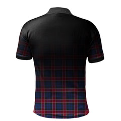 Graham of Menteith Red 02 Tartan Polo Shirt - Alba Celtic Style