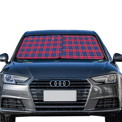 Graham of Menteith Red Tartan Car Sun Shade - 2 Pieces