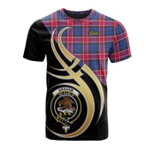 Graham of Menteith Red Tartan T-shirt - Believe In Me Style