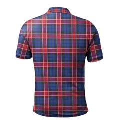 Graham of Menteith Red Tartan Polo Shirt