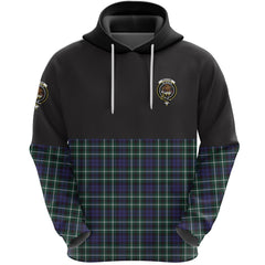 Graham of Montrose Modern Clan Half Of Tartan Hoodie