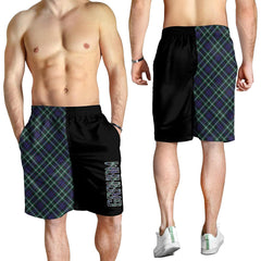 Graham of Montrose Modern Tartan Crest Men's Short - Cross Style