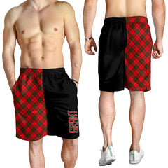 Grant Modern Tartan Crest Men's Short - Cross Style