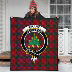 Grant (Vestiarium Scoticum) Tartan Crest Quilt