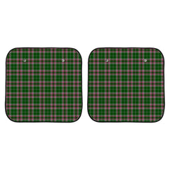 Gray Hunting Tartan Car Sun Shade - 2 Pieces