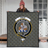Haig Tartan Crest Quilt