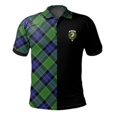 Haldane Tartan Polo Shirt Half of Me - Cross Style