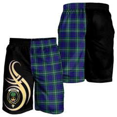 Hamilton Hunting Modern Tartan Crest Men's Short PM8