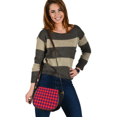 Hamilton Modern Tartan Saddle Handbags
