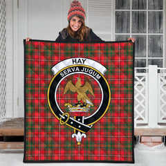 Hay Modern Tartan Crest Quilt