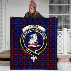 Home Modern Tartan Crest Quilt
