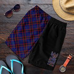 Home Modern Tartan Crest Men's Short - Cross Style