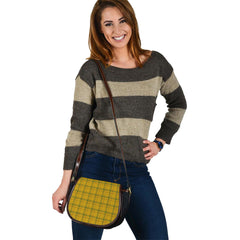 Houston Tartan Saddle Handbags