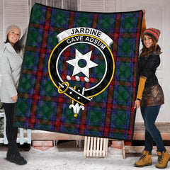 Jardine Dress Tartan Crest Quilt