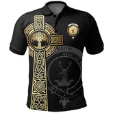 Keith Clan Unisex Polo Shirt - Celtic Tree Of Life