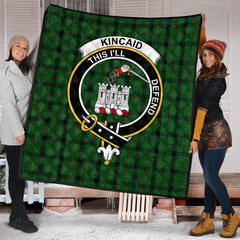 Kincaid Tartan Crest Quilt