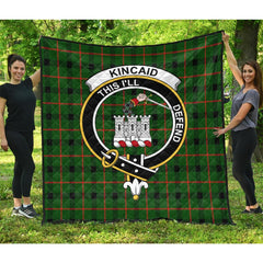 Kincaid Modern Tartan Crest Quilt
