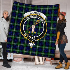 Lammie Tartan Crest Quilt