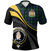 Lamont 2 Tartan Polo Shirt - Royal Coat Of Arms Style