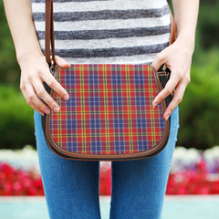 Lermontov Tartan Saddle Handbags