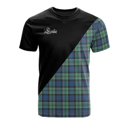 Leslie Hunting Ancient Tartan - Military T-Shirt