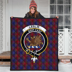 Leslie J Cant Tartan Crest Quilt