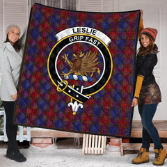 Leslie J Cant Tartan Crest Quilt