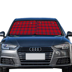 Leslie Modern Tartan Car Sun Shade - 2 Pieces