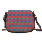 Lindsay Modern Tartan Saddle Handbags
