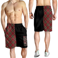 Lindsay Weathered Tartan Crest Men's Short - Cross Style