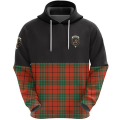 MacAulay Ancient Clan Half Of Tartan Hoodie