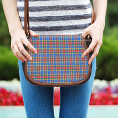 MacBeth Modern Tartan Saddle Handbags