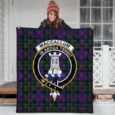 MacCallum of Berwick Tartan Crest Quilt