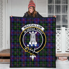 MacCallum of Berwick Tartan Crest Quilt