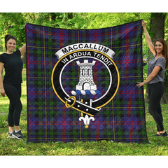 MacCallum of Berwick Tartan Crest Quilt