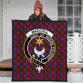 MacColl Ancient Tartan Crest Quilt