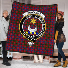 MacColl Ancient Tartan Crest Quilt
