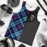 MacCorquodale Tartan Crest Men's Tank Top - Cross Style